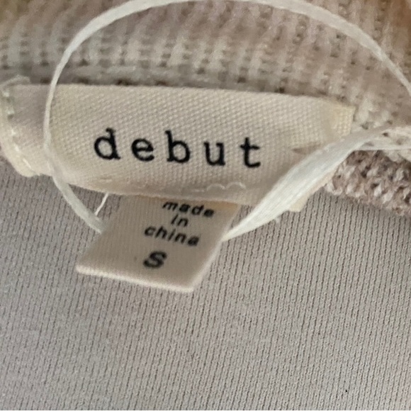 Debut houndstooth shacket/jacket. Small. Oversized. Soft. Button-up. (NWT) - Picture 16 of 16